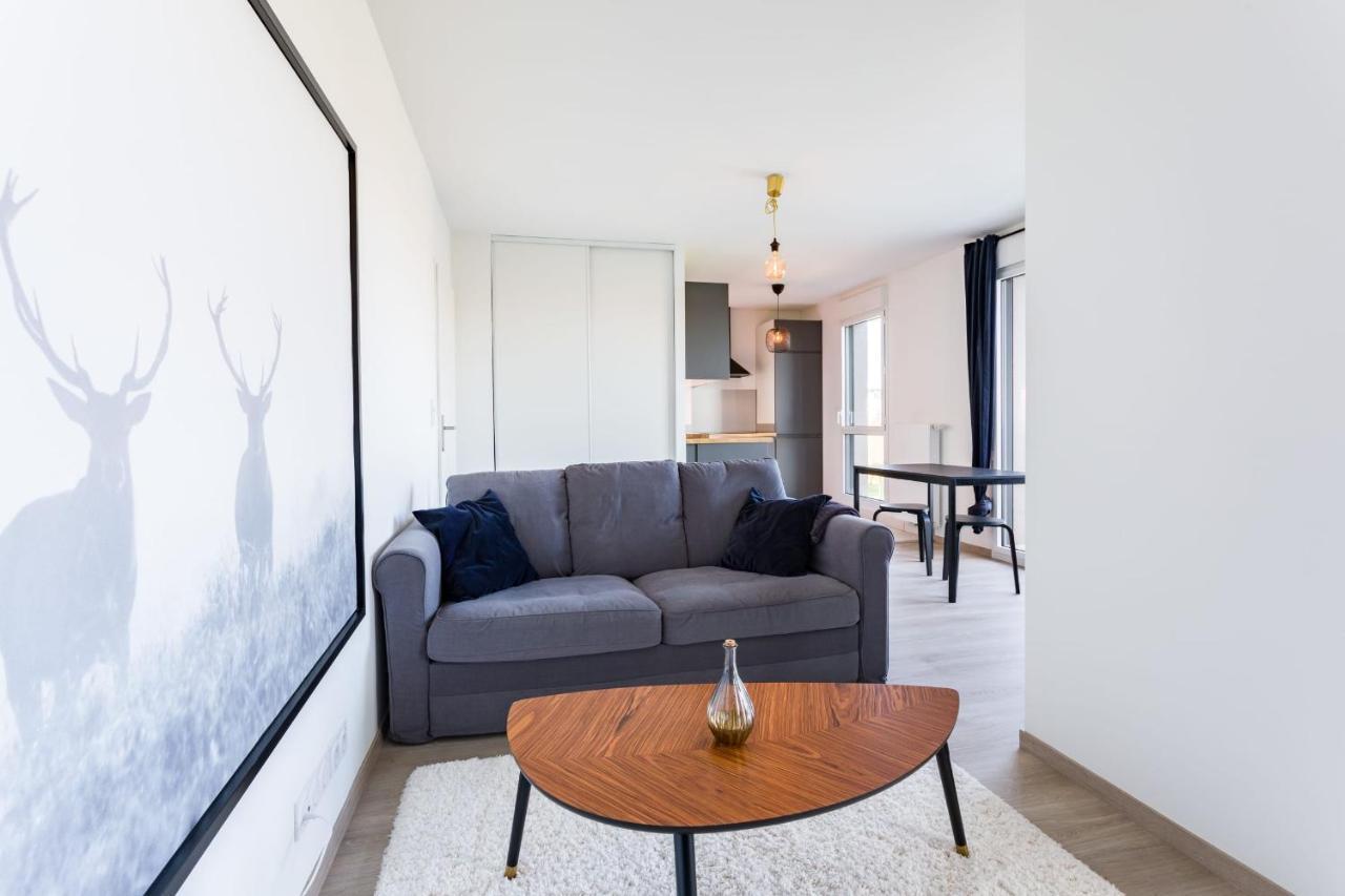 Le Rio, Appartement Avec Terrasse & Parking Rennes Kültér fotó