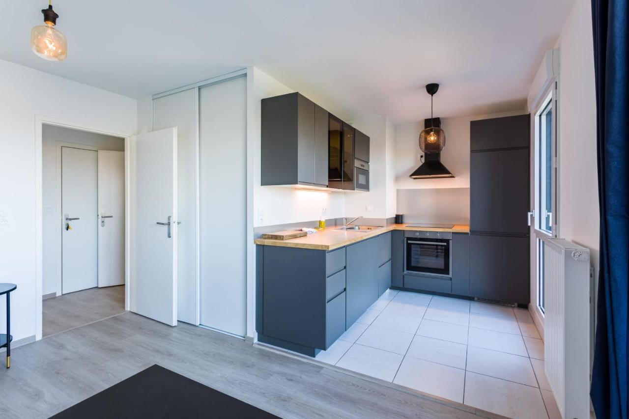 Le Rio, Appartement Avec Terrasse & Parking Rennes Kültér fotó